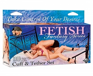 CUFF & TETHER SET - BONDÁŽNÍ SADA